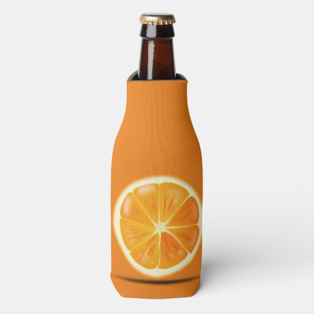 Rafraichisseur De Bouteilles Tranche d'orange d'agrumes (Bottle Devant)