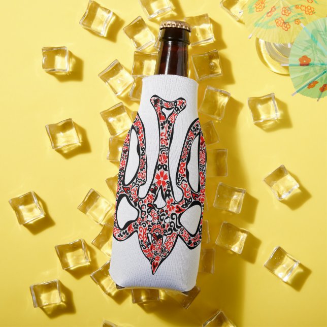 Rafraichisseur De Bouteilles Trident de l'emblème national ukrainien tryzub sty (Été in situ)