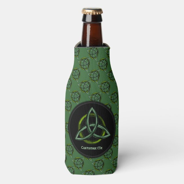 Rafraichisseur De Bouteilles Triquetra (vert) (Bottle Devant)
