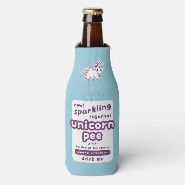 Rafraichisseur De Bouteilles Unicorn Pee mousseux (Bottle Devant)