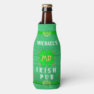 Rafraichisseur De Bouteilles Vert St Patrick à la maison nommé fait sur