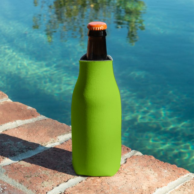 Rafraichisseur De Bouteilles Vert uni couleur solide Brat (Piscine in situ)
