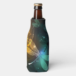 Rafraichisseur De Bouteilles Vol de libellule verte lumineuse