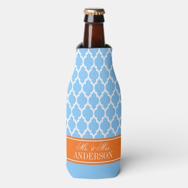 Rafraichisseur De Bouteilles Whal Marocain #4 CB Citrouille Nom Mariage (Bottle Devant)