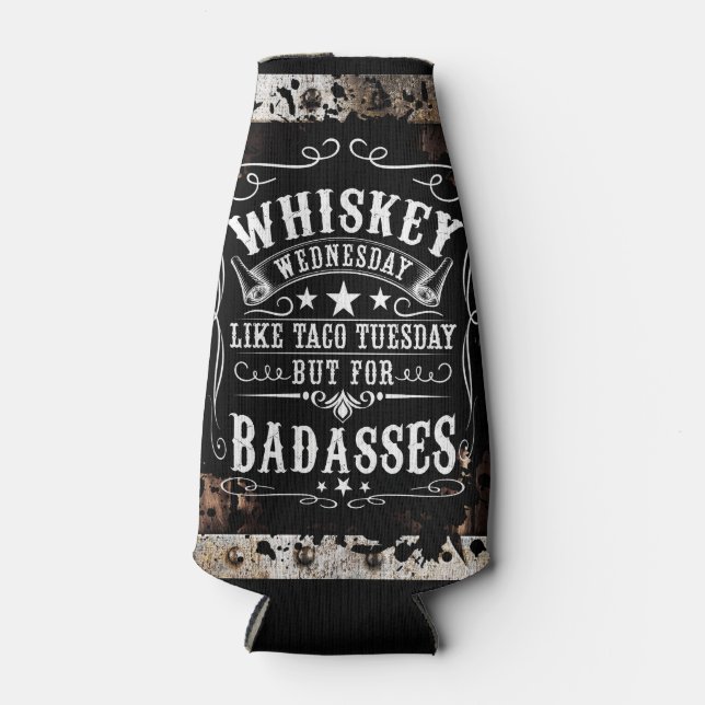 Rafraichisseur De Bouteilles Whiskey mercredi (Devant)