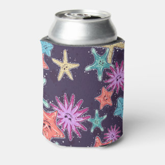 Rafraichisseur De Cannettes Amusant motif Starfish dans un style profond