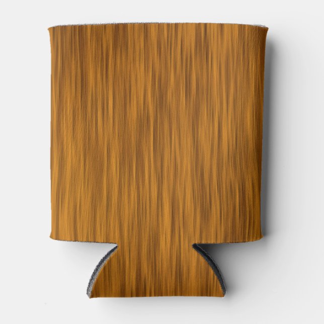 Rafraichisseur De Cannettes Arrière - plan Golden Faux Rough Wood (Devant)