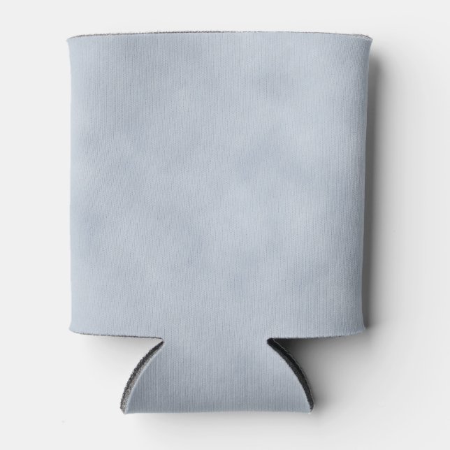 Rafraichisseur De Cannettes Aspect Parchemin Bleu Clair (Devant)