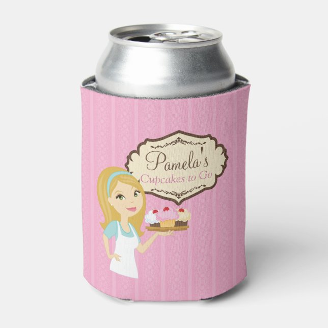 Rafraichisseur De Cannettes Blonde Baker Cupcake D12 Couvre 1 (Can devant)