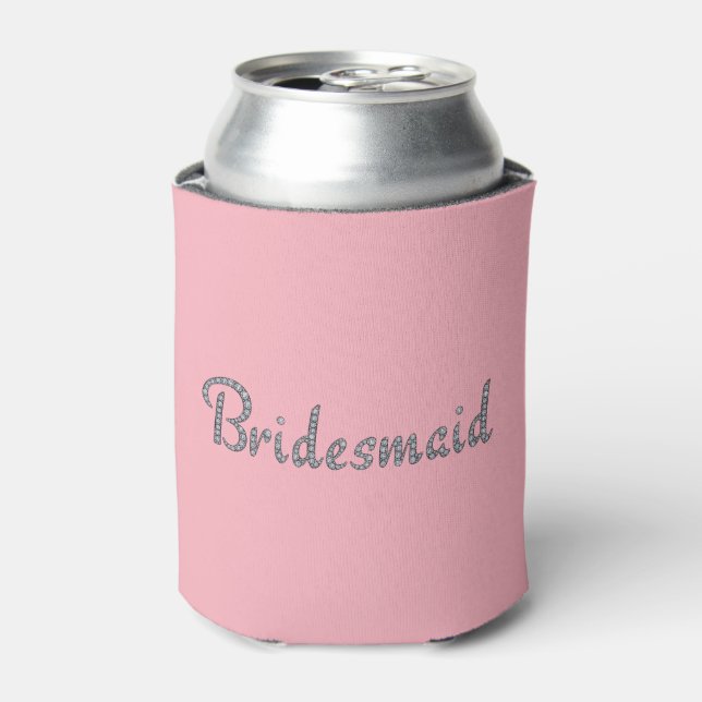 Rafraichisseur De Cannettes Bridesmaid bling peut refroidir (Can devant)
