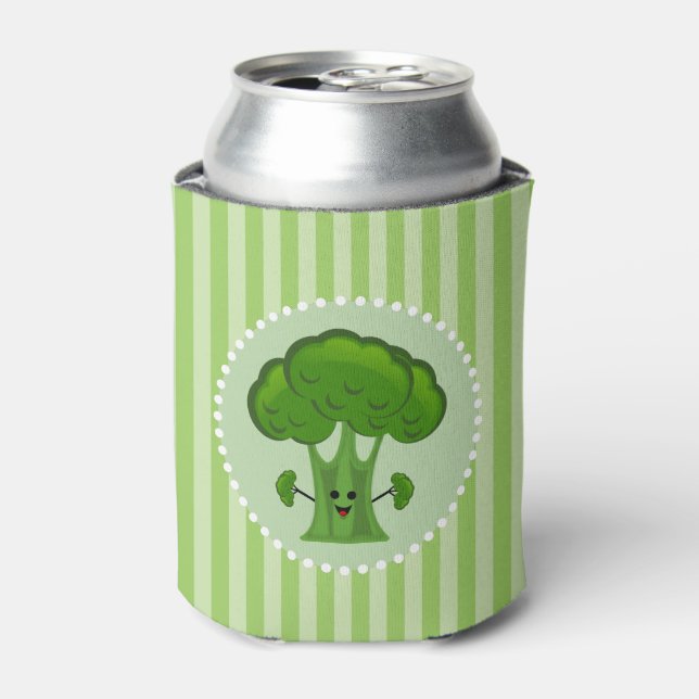 Rafraichisseur De Cannettes Brocoli vert heureux (Can devant)