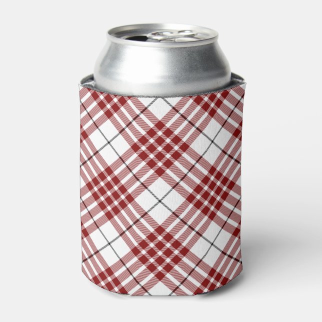 Rafraichisseur De Cannettes Buchanan tartan rouge blanc plaid (Can devant)