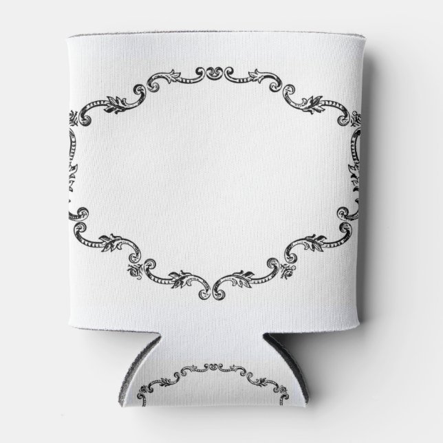 Rafraichisseur De Cannettes Cadre Vintage Orné (Devant)