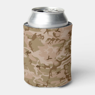 Rafraichisseur De Cannettes Camo Brown de style militaire très Cool