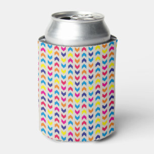 Rafraichisseur De Cannettes Chevron aztèque coloré