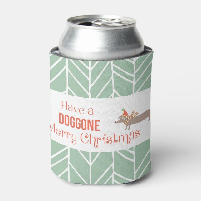 Rafraichisseur De Cannettes Chien Joyeux Noël (Can devant)