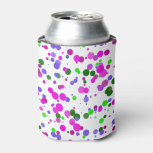Rafraichisseur De Cannettes Confettis à pois roses