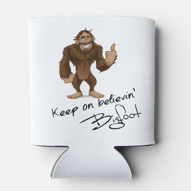 Rafraichisseur De Cannettes Continuez Sur L'Autographe Bigfoot De Believin (Dos)