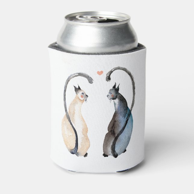 Rafraichisseur De Cannettes Deux chats amoureux (Can Dos)