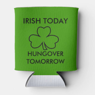 RAFRAICHISSEUR DE CANNETTES D'IRLANDAIS LE JOUR DE ST PATRICK HUNGOVER DE