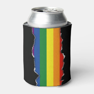 Rafraichisseur De Cannettes Drapeau d'arc-en-ciel de gay pride