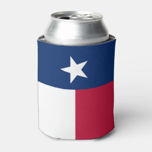 Rafraichisseur De Cannettes Drapeau d'état du Texas - couleur authentique de