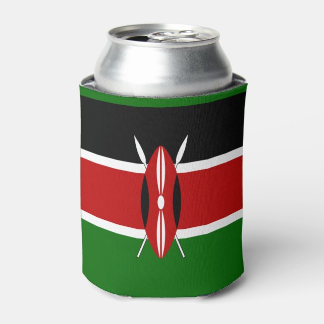 Rafraichisseur De Cannettes Drapeau du Kenya (Can devant)