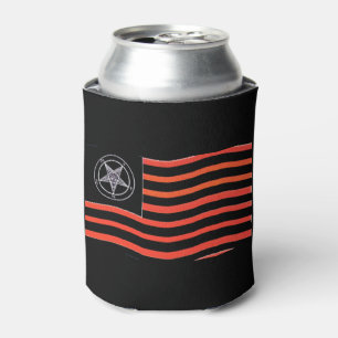 Rafraichisseur De Cannettes Drapeau satanique