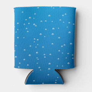 Rafraichisseur De Cannettes Eau Bleue Profonde Et Petites Bulles