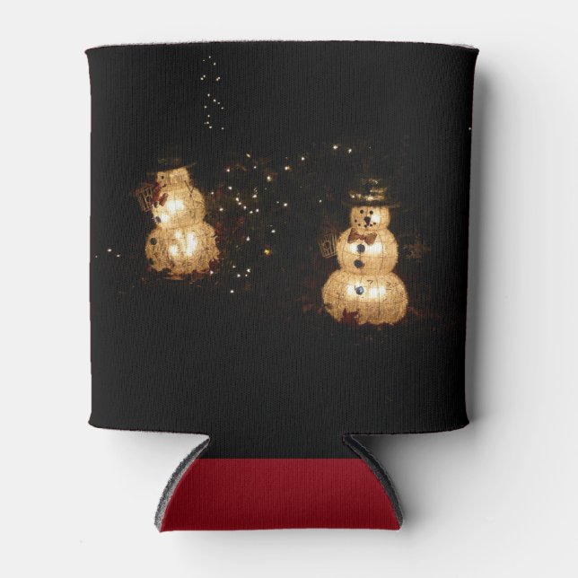 Rafraichisseur De Cannettes Écran Luminaire Snowman (Devant)
