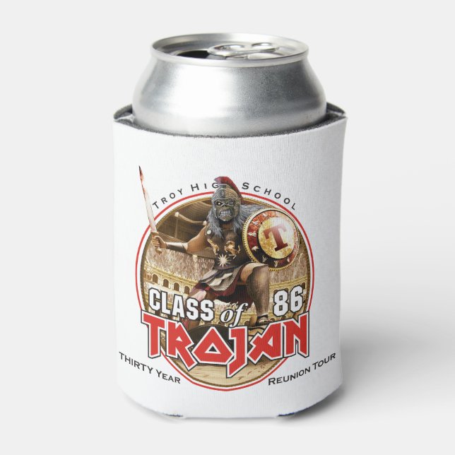 Rafraichisseur De Cannettes Eddie de 30 ans sur des accessoires blancs (ou lég (Can devant)