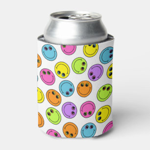 Rafraichisseur De Cannettes Emoji de sourire coloré fait face