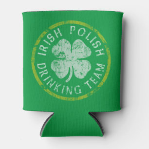 Rafraichisseur De Cannettes Équipe potable polonaise d'Irlandais de Jour de l