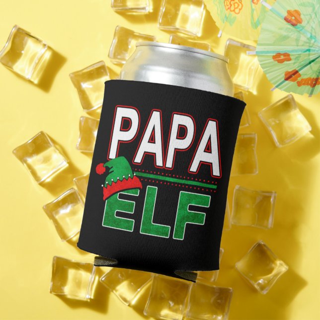 Rafraichisseur De Cannettes Famille Elf | Papa Elf Noël Fête #TeamElf (Été in situ)