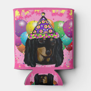 Rafraichisseur De Cannettes Fête Longs Cheveux Noirs Doxie