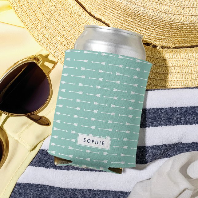 Rafraichisseur De Cannettes Flèches de teint et de blanc personnalisées (Créateur téléchargé)