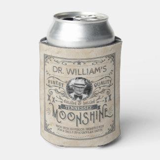 Rafraichisseur De Cannettes Funny Vintage Moonshine Hillbilly médecine personn
