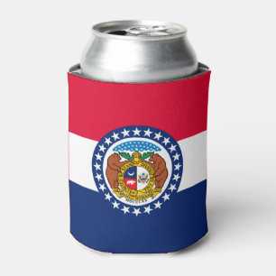 Rafraichisseur De Cannettes Graphique dynamique de drapeau d'état du Missouri