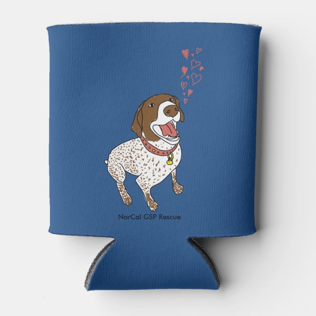 Rafraichisseur De Cannettes GSP Heart Can Cooler (Devant)