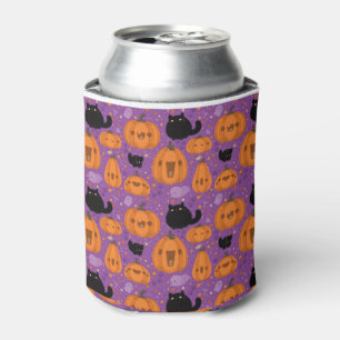 Rafraichisseur De Cannettes Halloween peut refroidir / Citrouille Chats noirs 