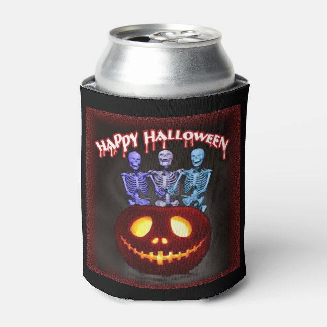 Rafraichisseur De Cannettes Halloween peut refroidir/Skeletons (Can devant)