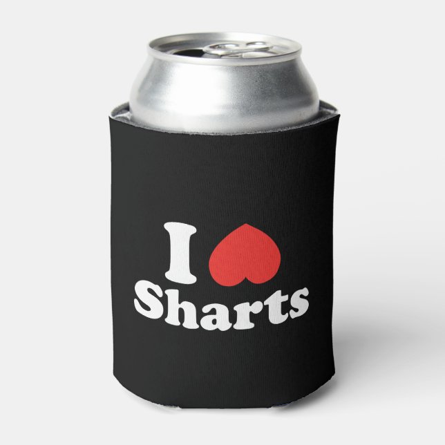 Rafraichisseur De Cannettes I Heart Sharts (Can devant)
