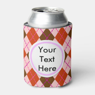 Rafraichisseur De Cannettes Jacquard rose