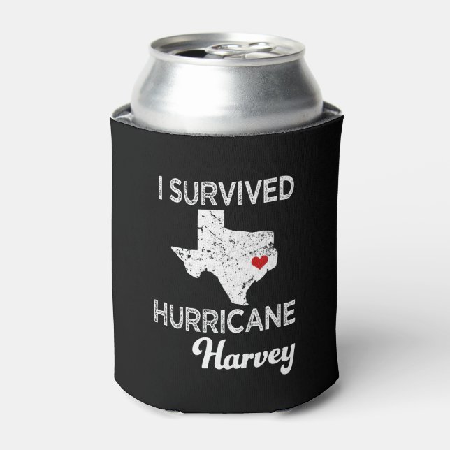 Rafraichisseur De Cannettes J'ai survécu à l'ouragan Harvey peut refroidir (Can devant)