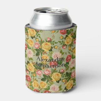 Rafraichisseur De Cannettes Joli pays Vintage Floral Girly Personnalisé