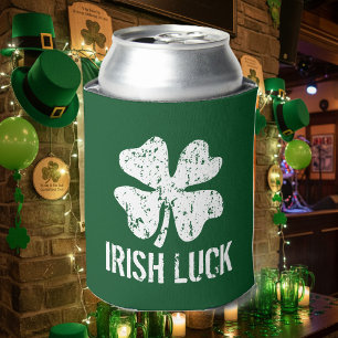 Rafraichisseur De Cannettes Jour de la Saint Patrick vert personnalisé peut re