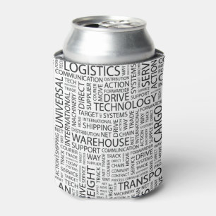 Rafraichisseur De Cannettes La LOGISTIQUE modèle avec des mots
