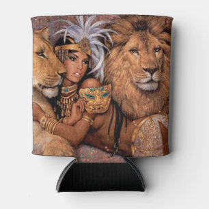 Rafraichisseur De Cannettes La princesse égyptienne de la déesse du lion peu