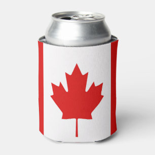 Rafraichisseur De Cannettes Le drapeau de feuille d'érable du Canada