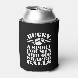 Rafraichisseur De Cannettes Le rugby est un sport pour les hommes avec des bou